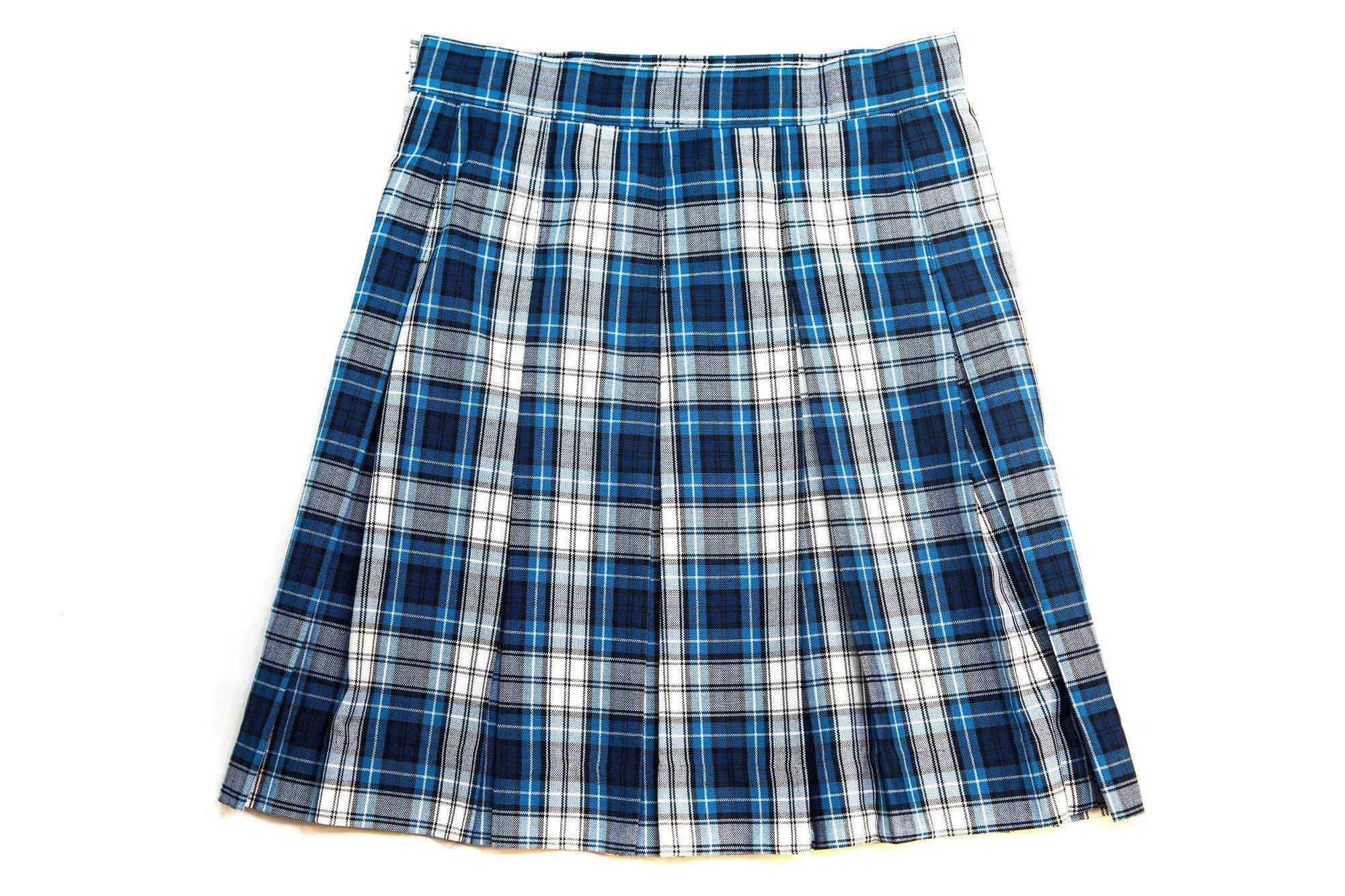 1943-CCA Girl's Pleated Plaid Skirt - Half Size