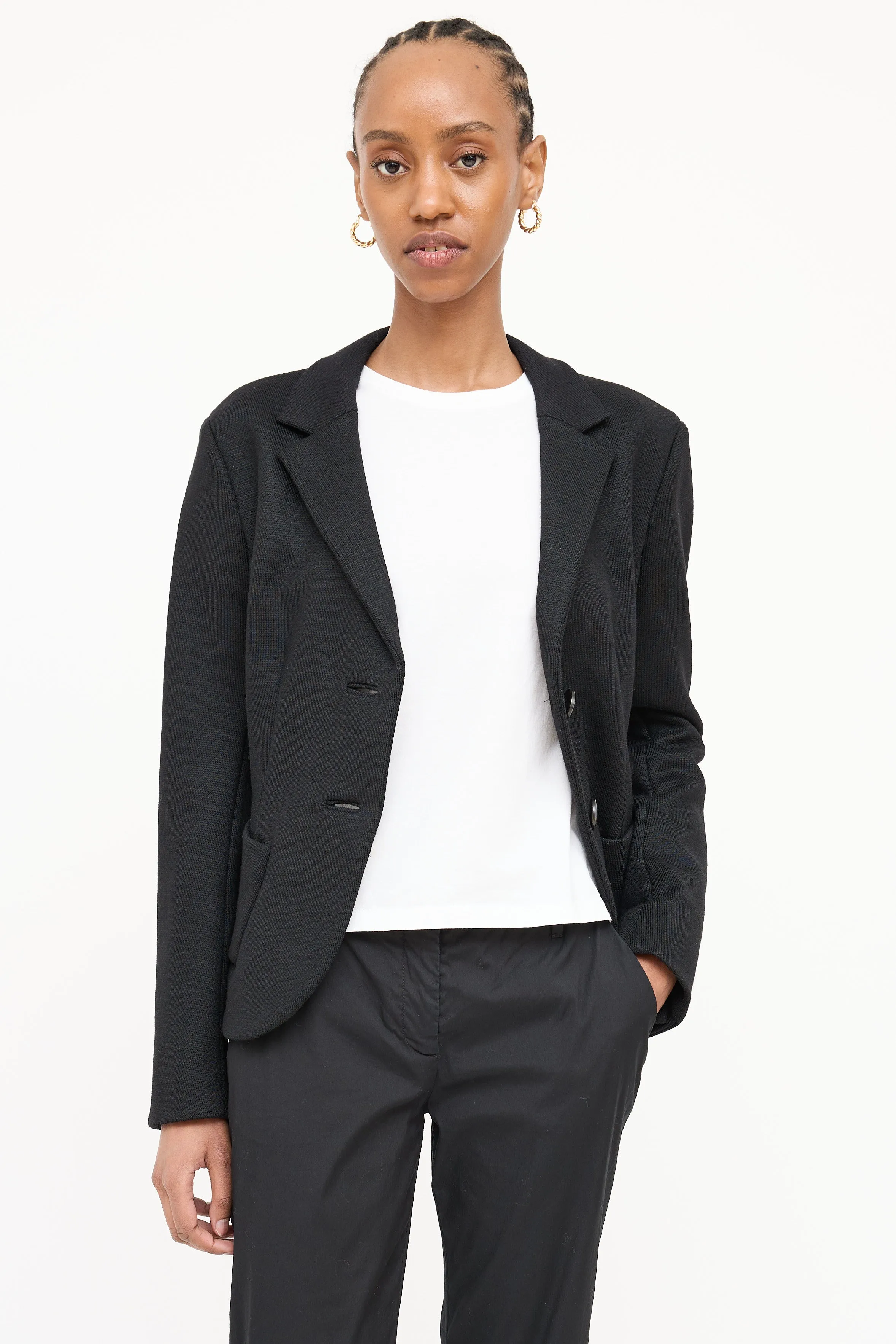 2012 Wool Woven Blazer