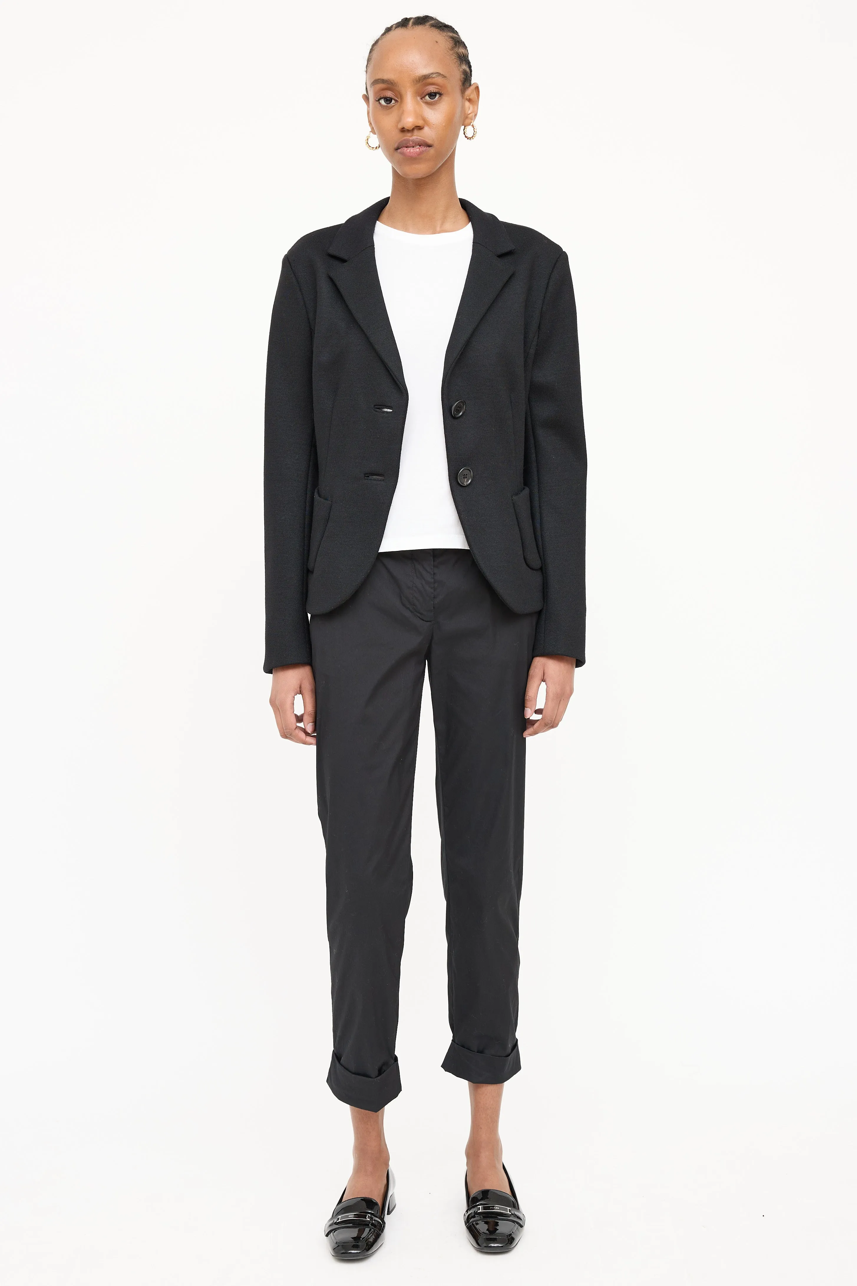 2012 Wool Woven Blazer