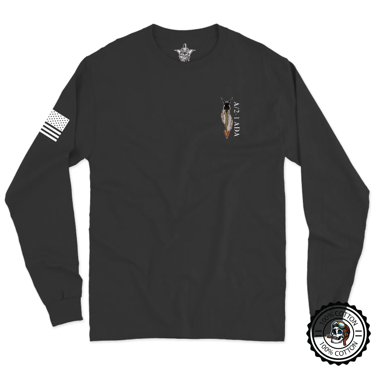 A Co, 2-1 ADA BN “Archangels” Long Sleeve T-Shirt