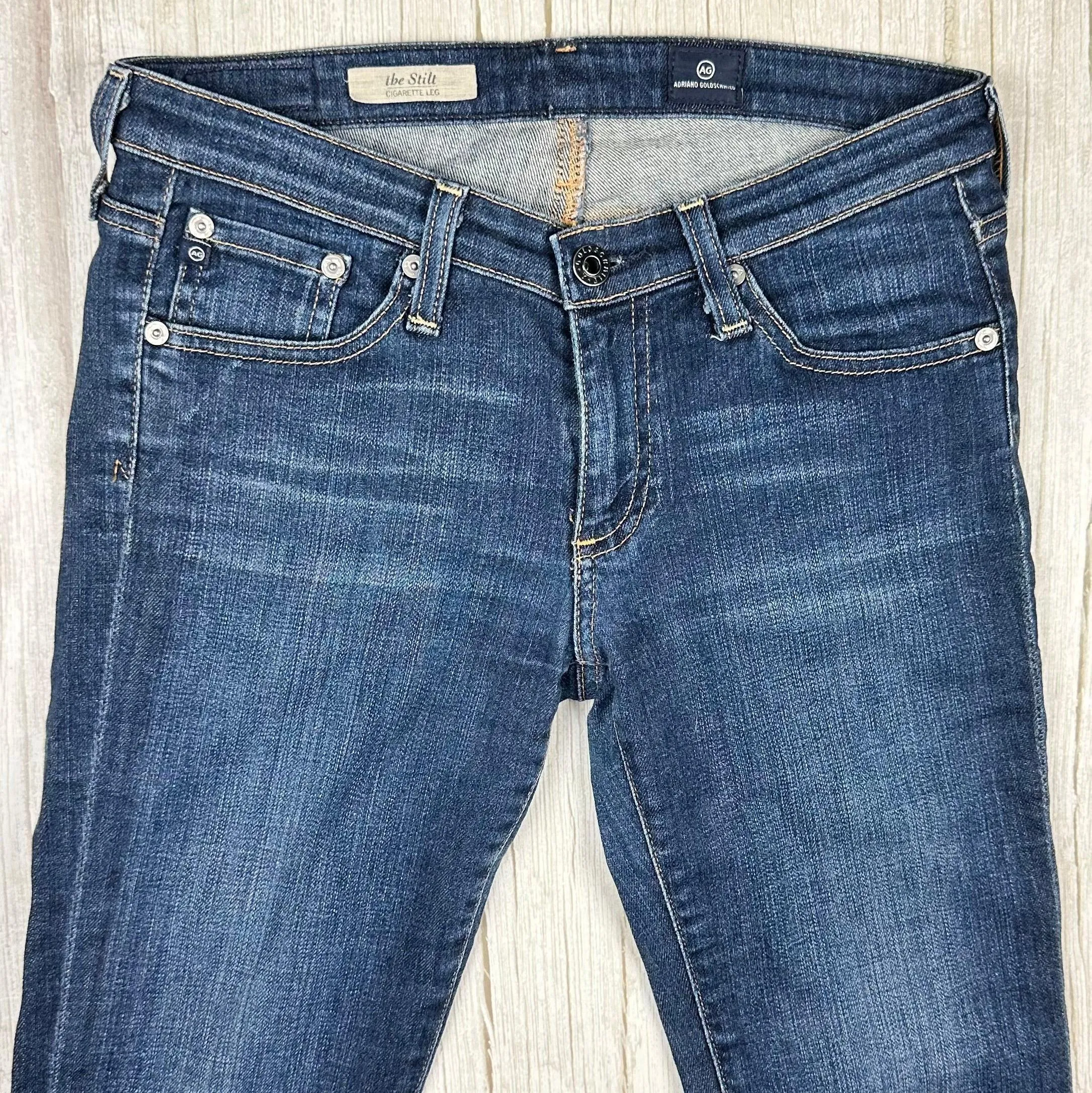 AG Adriano Goldschmied 'the Stilt'  Cigarette Slim Fit Jeans- Size 26R