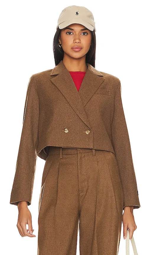 AG Jeans x Emrata Berlin Blazer in Brown