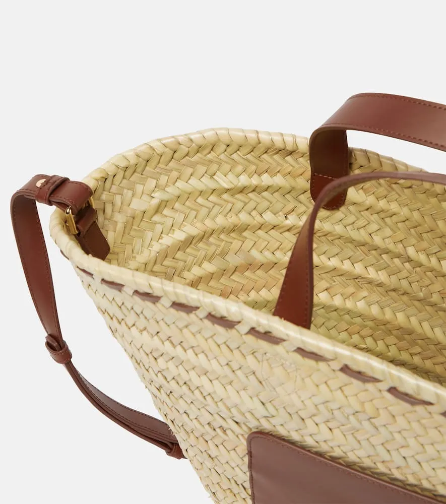 A.P.C. Zoe straw basket bag