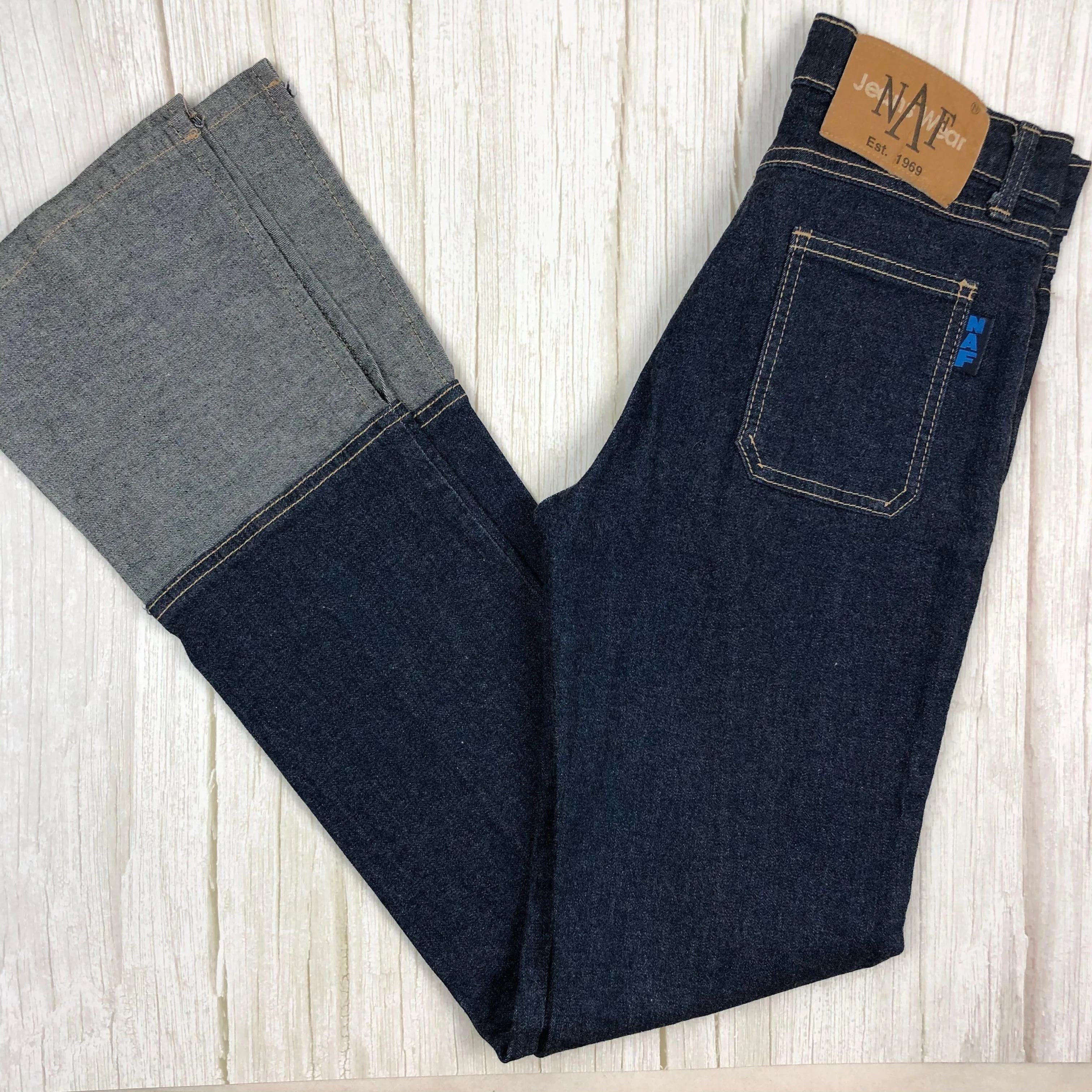 Australian Made Vintage 1980's NAF Stretch Hipsters- Size 8