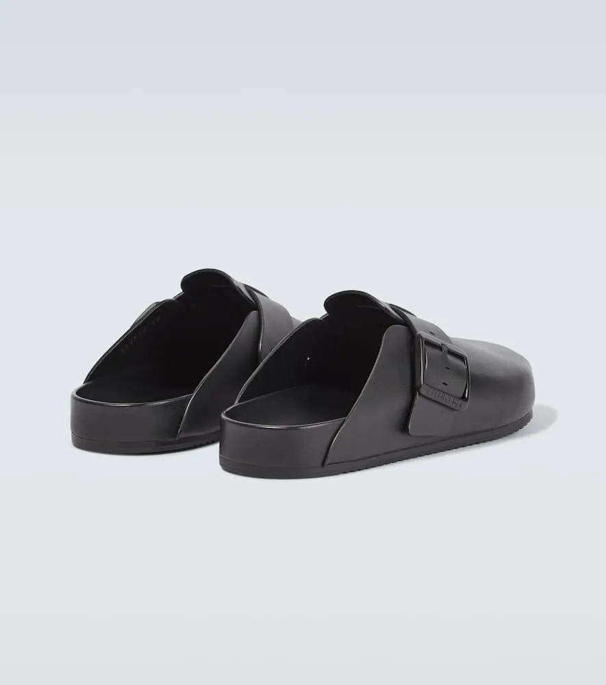Balenciaga Sunday leather clogs