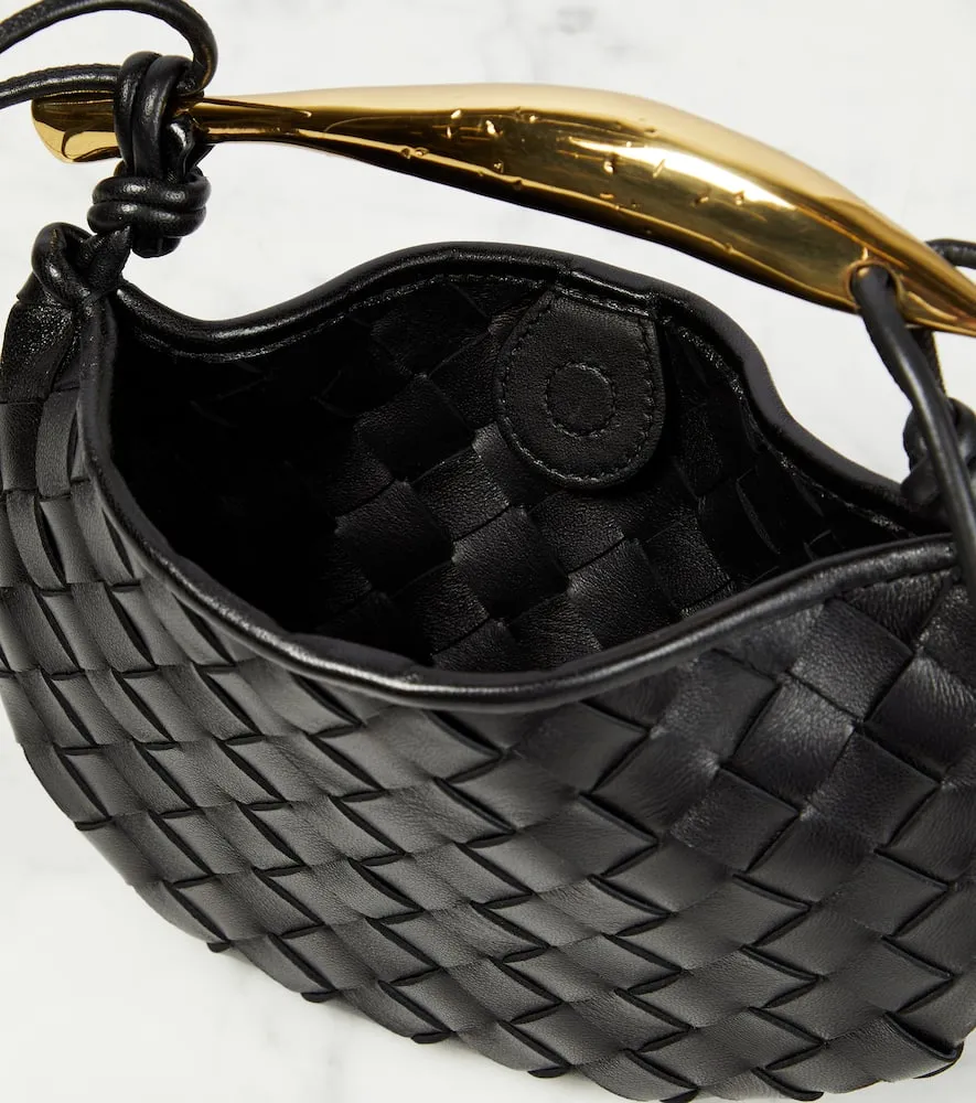 Bottega Veneta Sardine Baby Intrecciato leather shoulder bag