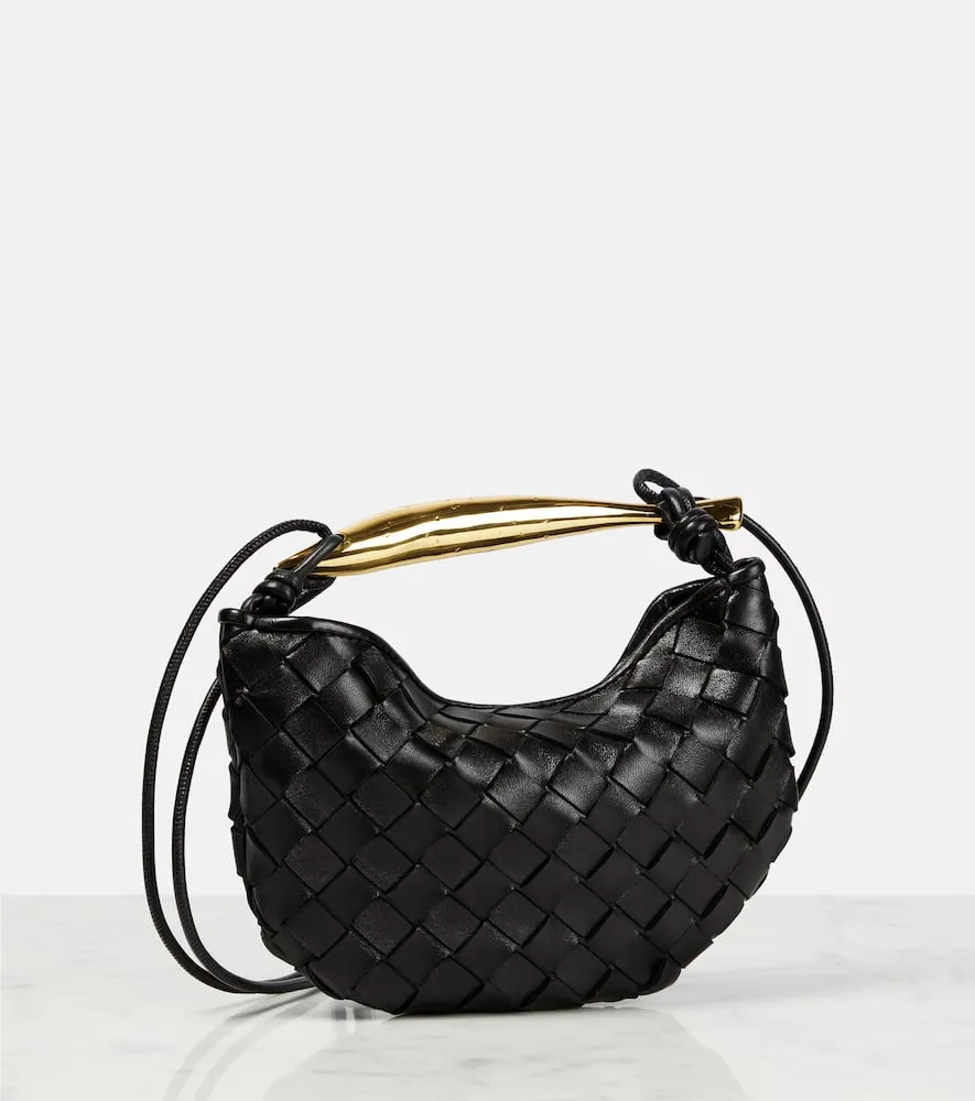 Bottega Veneta Sardine Baby Intrecciato leather shoulder bag