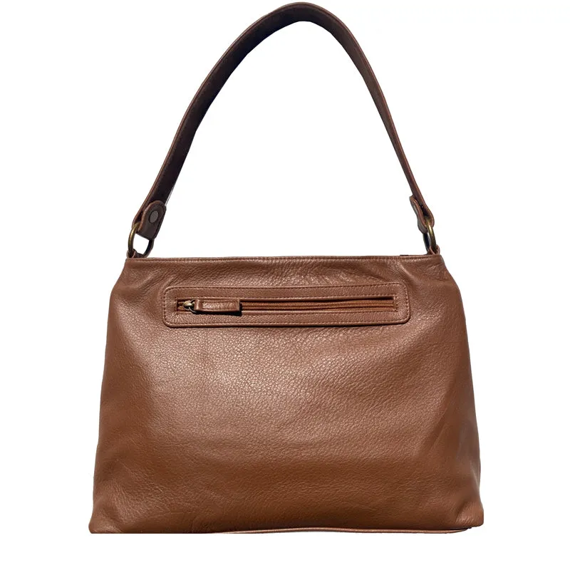 Chevron Bag - Brown