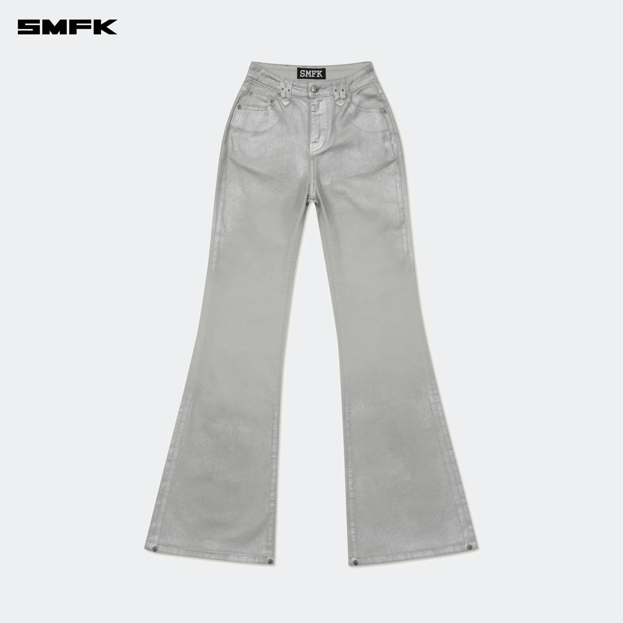 Compass Wild Classic Flared Jeans Silver
