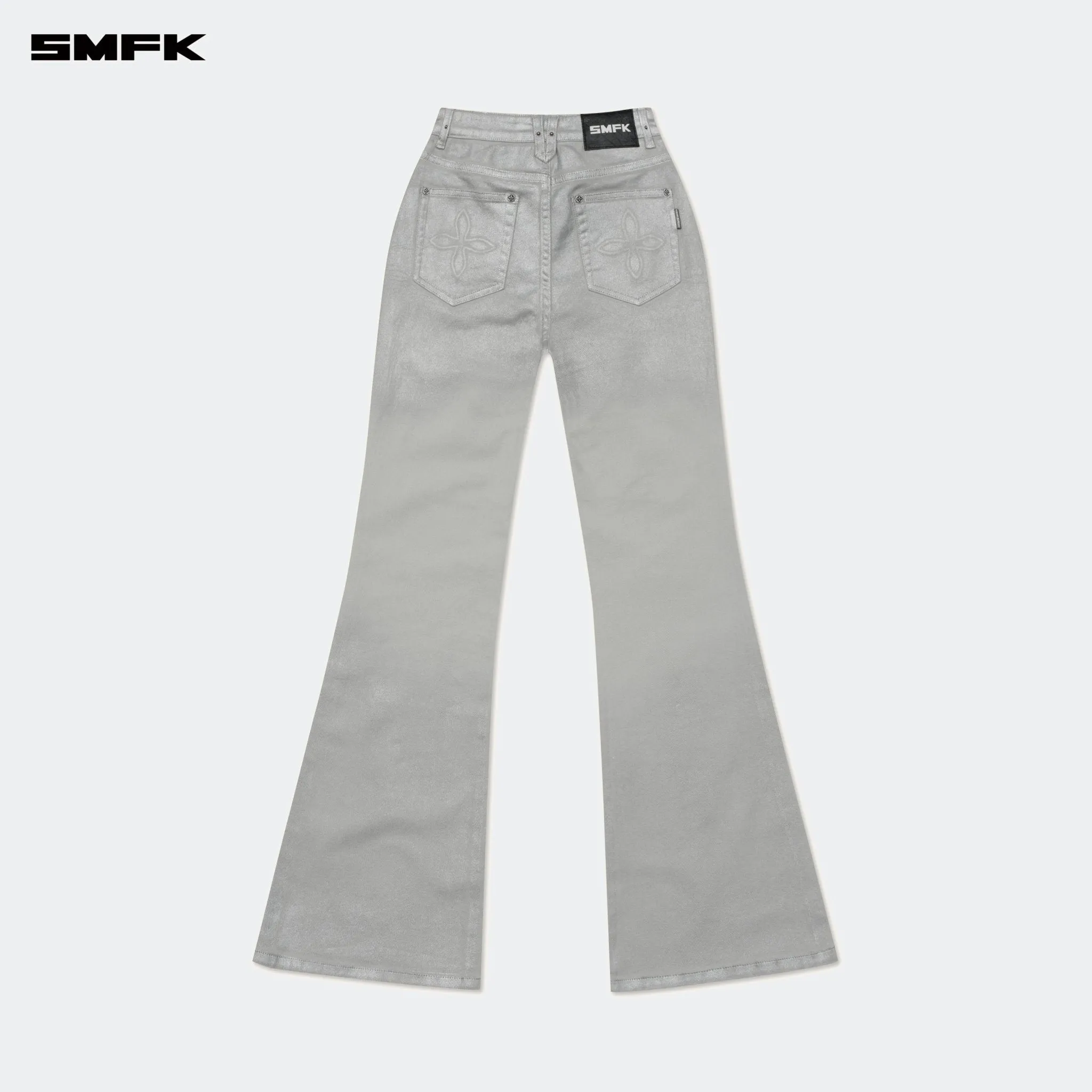 Compass Wild Classic Flared Jeans Silver