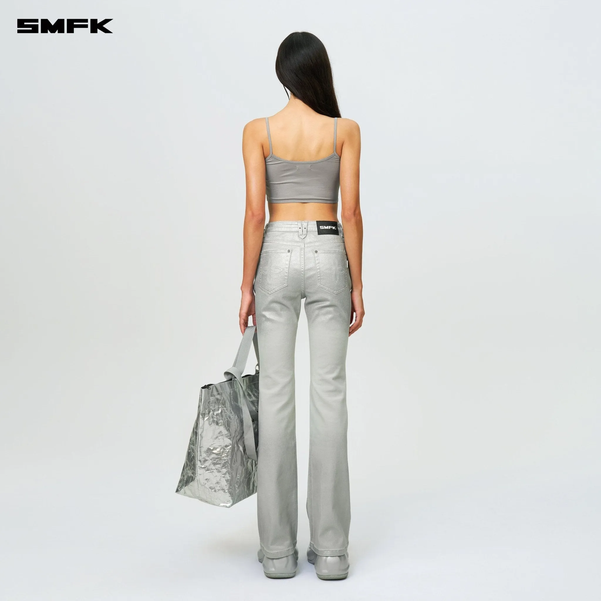 Compass Wild Classic Flared Jeans Silver