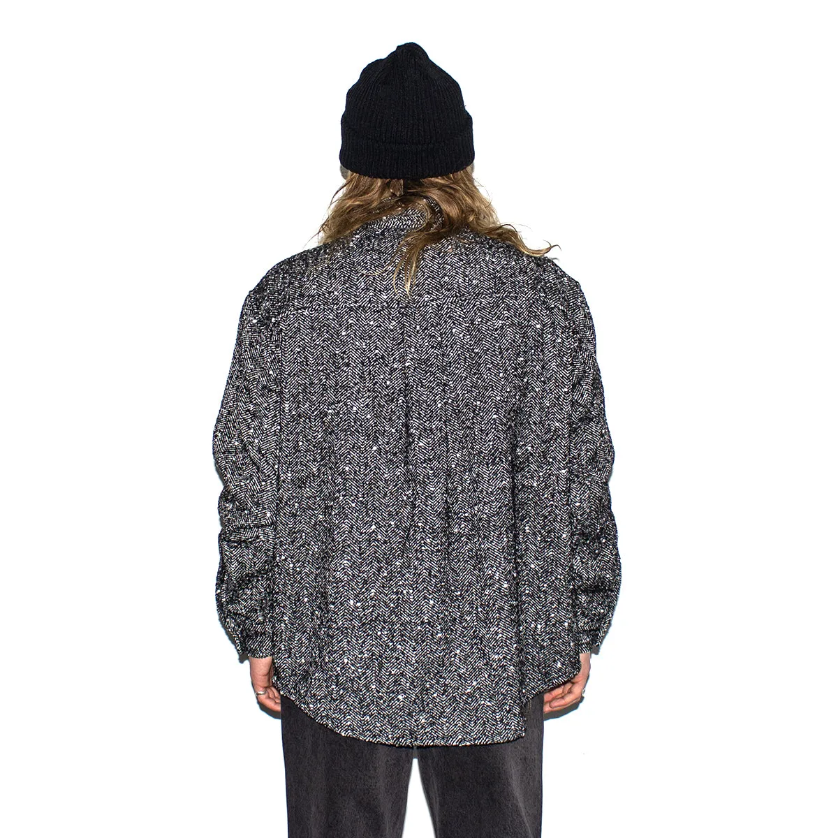 Herringbone Heavyweight Flannel Overshirt