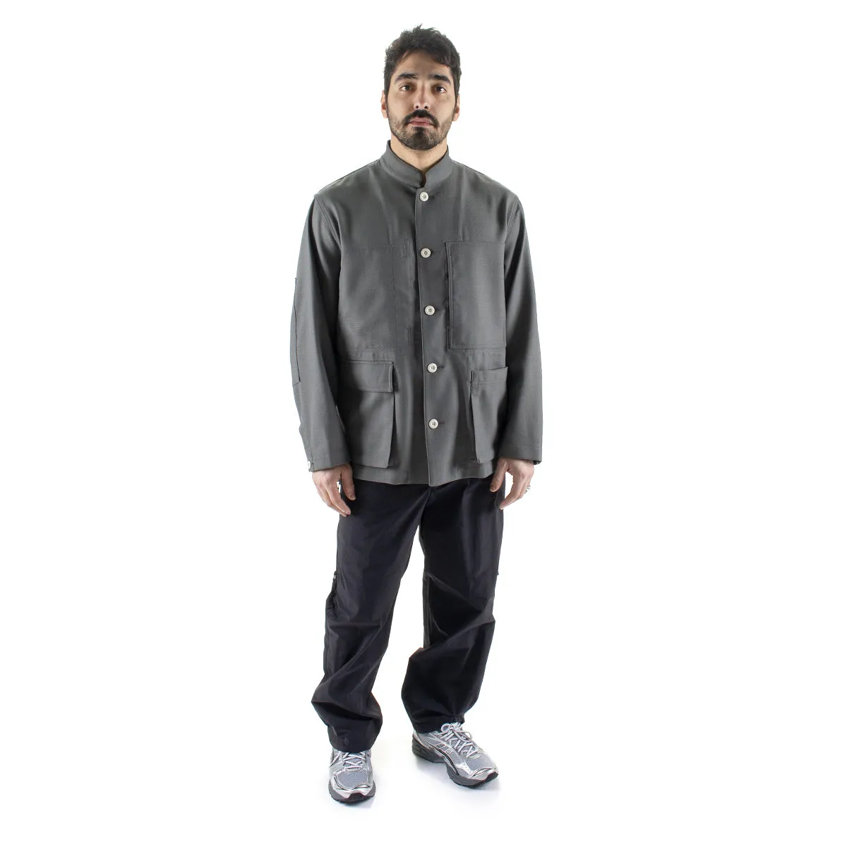 Hybrid Wool Utility Jacket