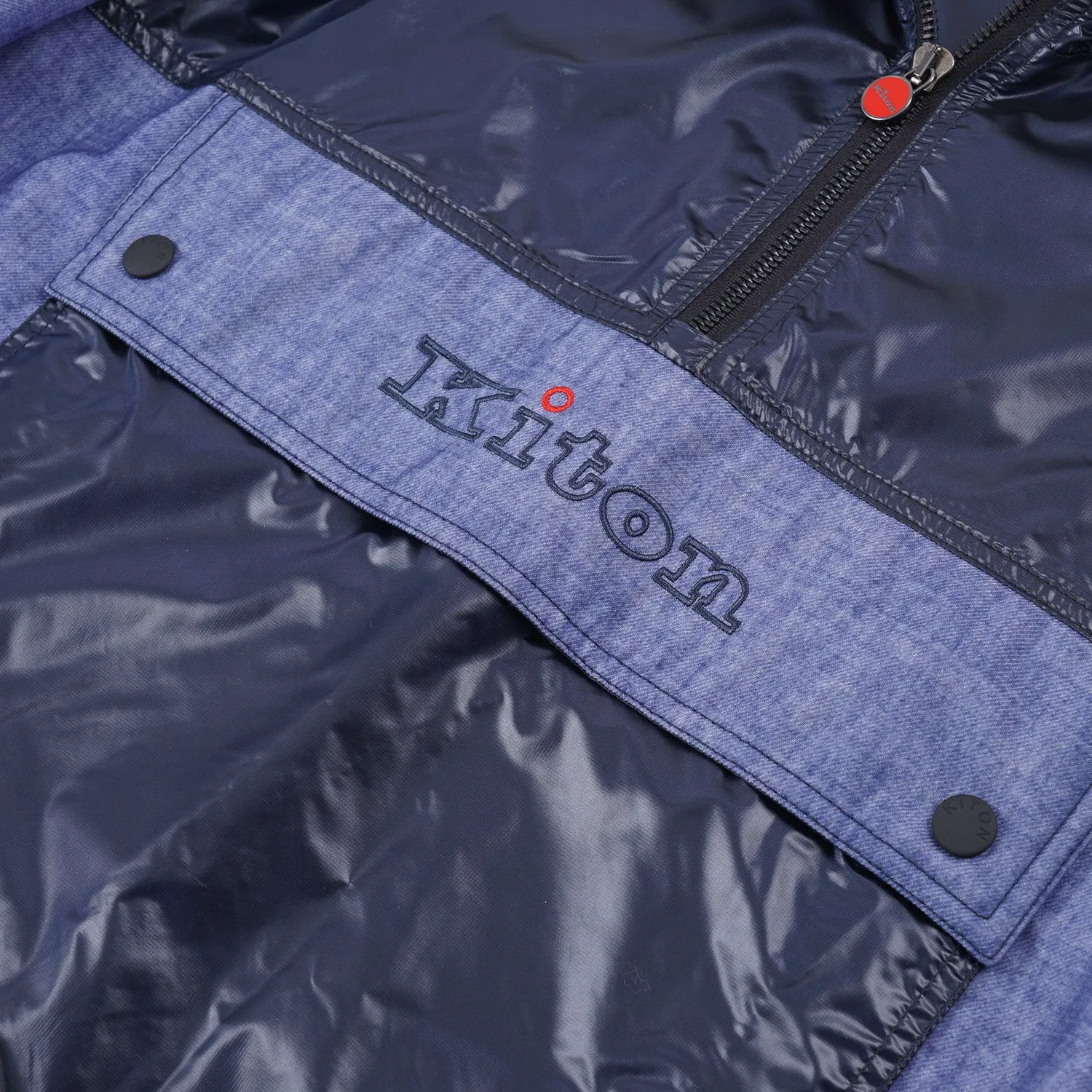 Kiton Techno Wool Anorak Jacket