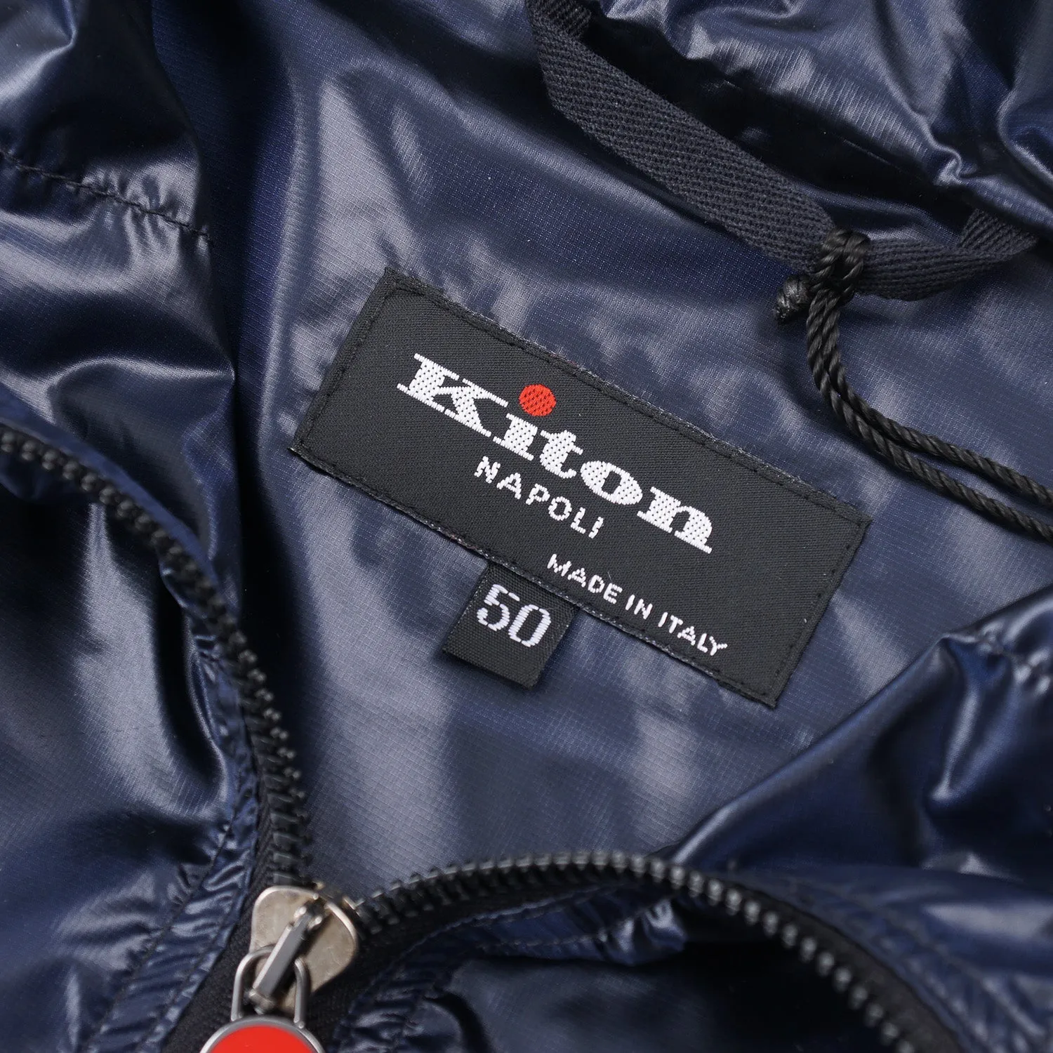 Kiton Techno Wool Anorak Jacket