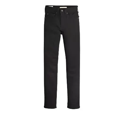 Levi's 724™ High Rise Straight Jeans 32 Leg in Midnight Gaze Black
