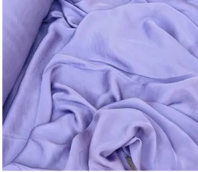 Lightweight  satin fabric by the yard - Lilac solid