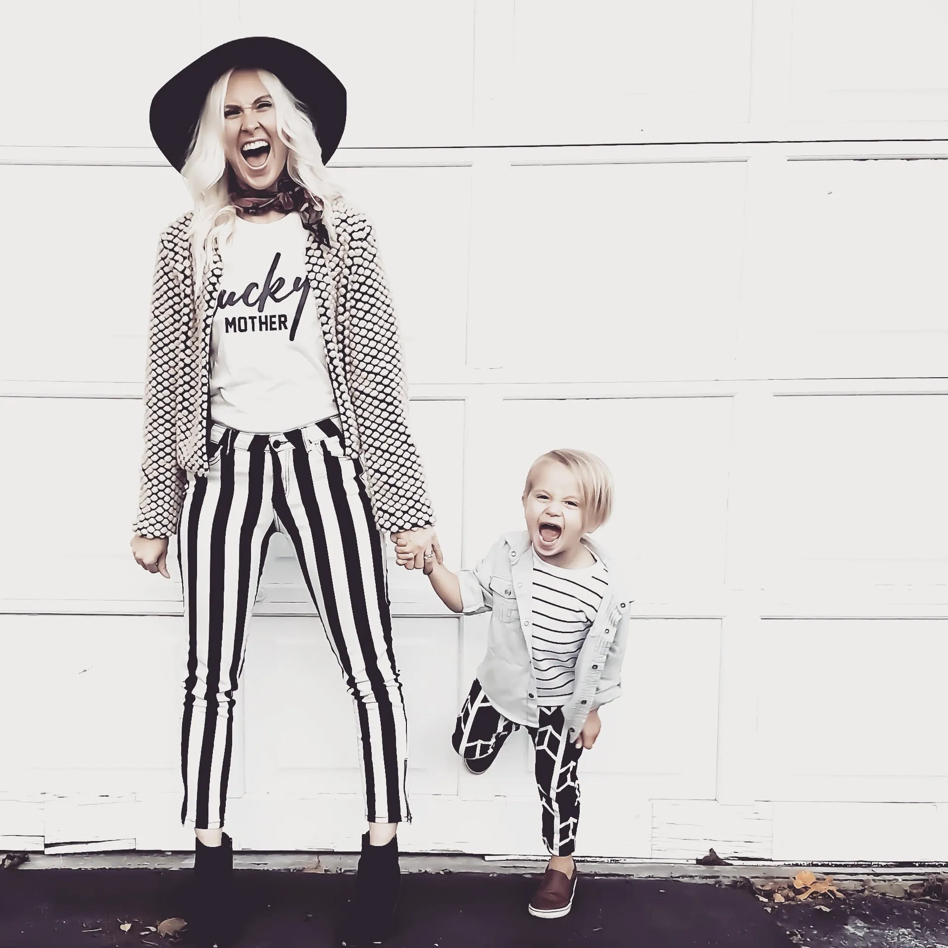 Lucky Mother Crewneck Tshirt