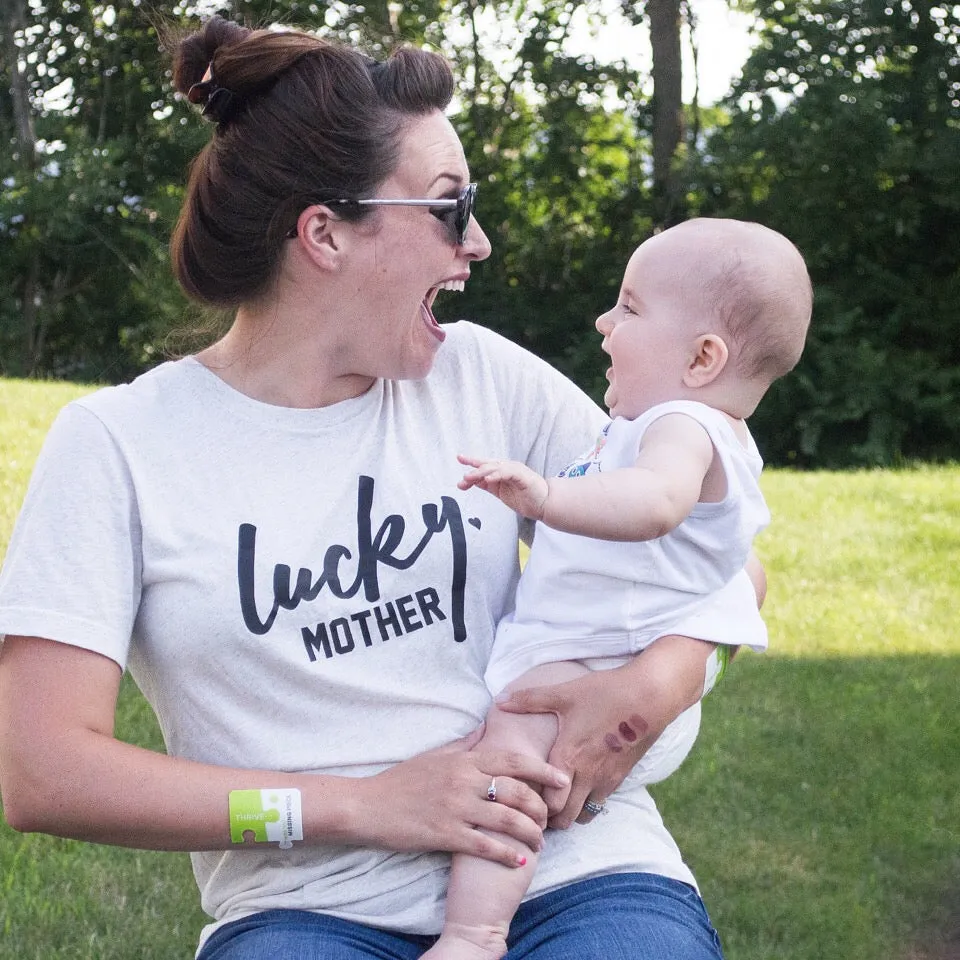 Lucky Mother Crewneck Tshirt