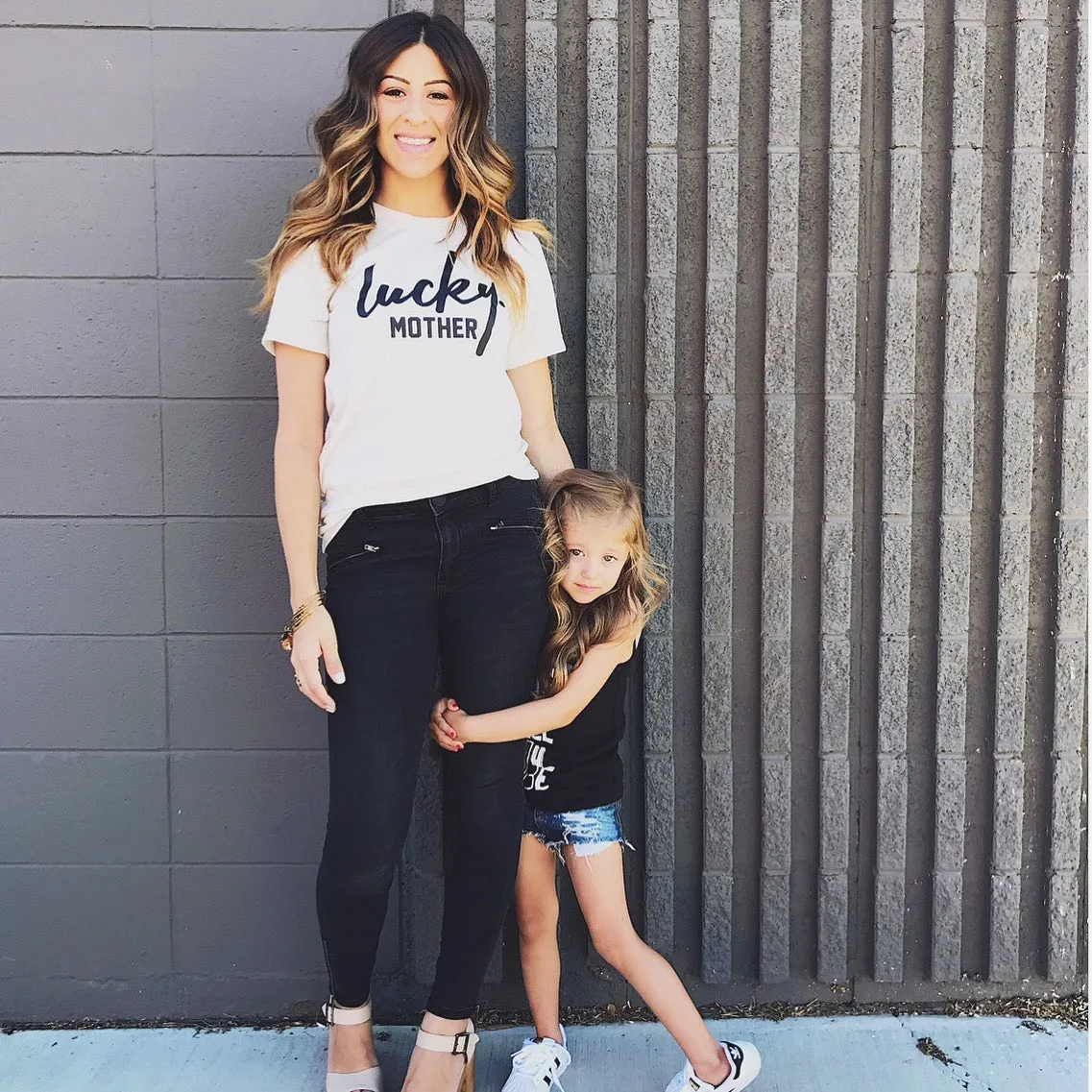 Lucky Mother Crewneck Tshirt