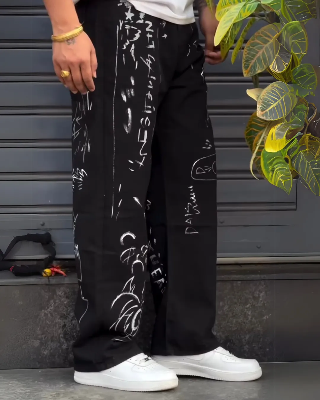 Men's Black Ultrasoft Cotton Pant - Chic Design(*)
