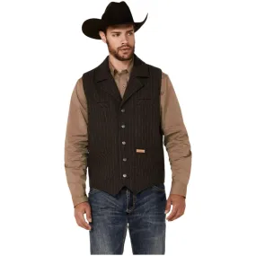 Men's Powder River Outfitters Montana Striped Wool Vest DM98C04048