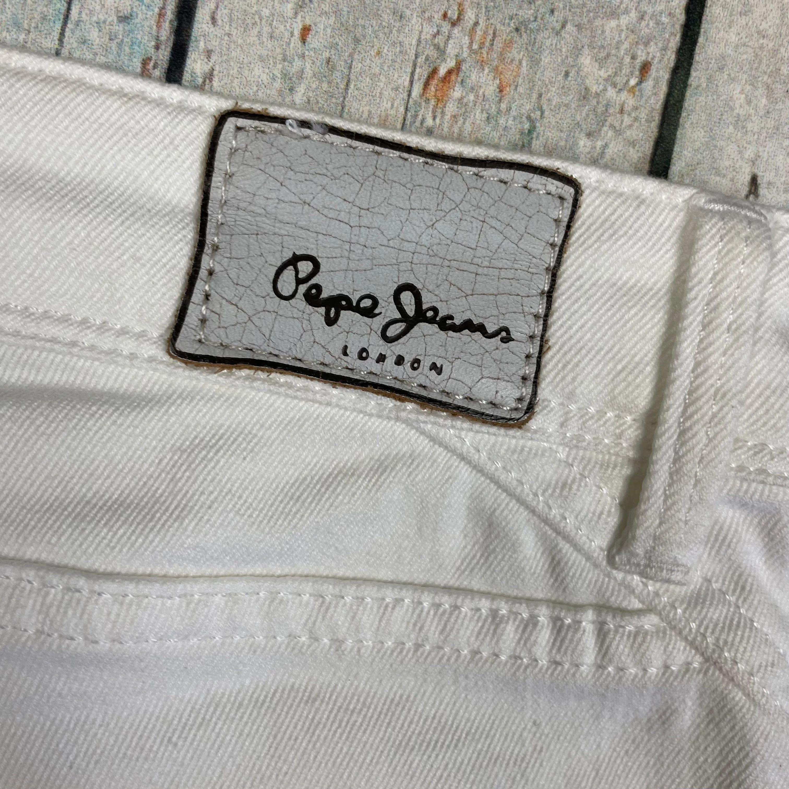 NEW - Pepe 'New Pixie' Ladies Low Rise Slim Fit Jeans- Size 31/34