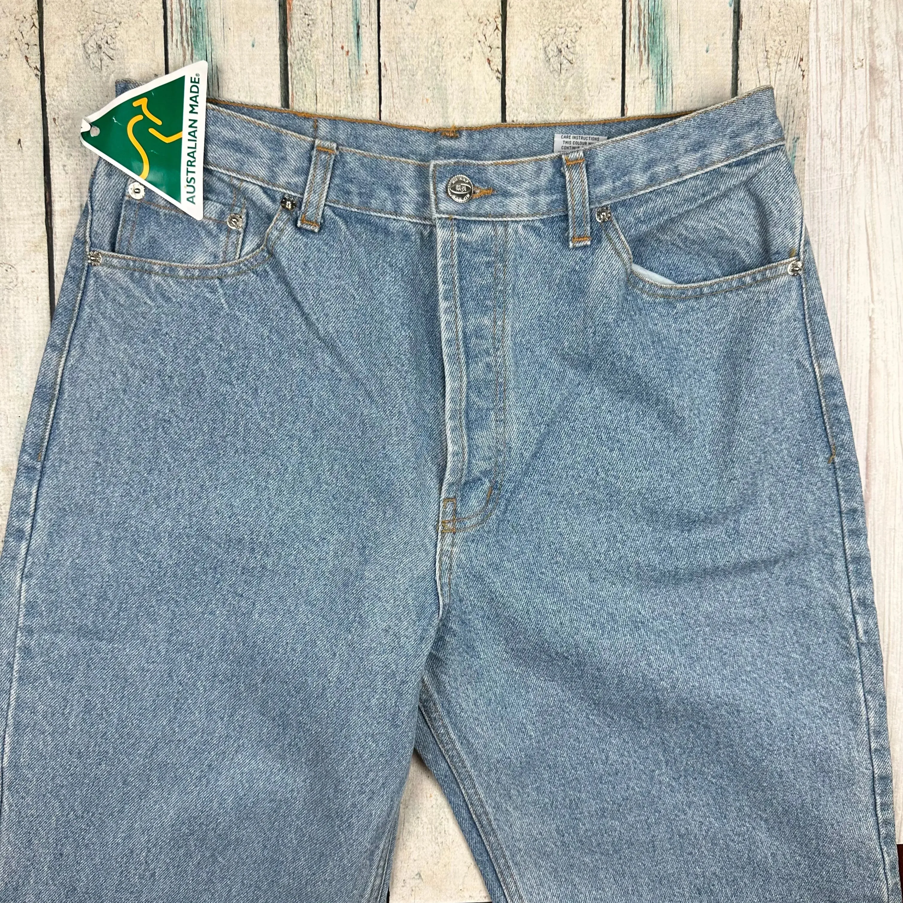 NWT - NIF NAF Deadstock Australian Made Vintage 1980's Classic Jeans- Size 16