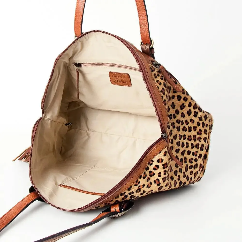 SAGE WOMEN'S LEATHER TOTE BAG