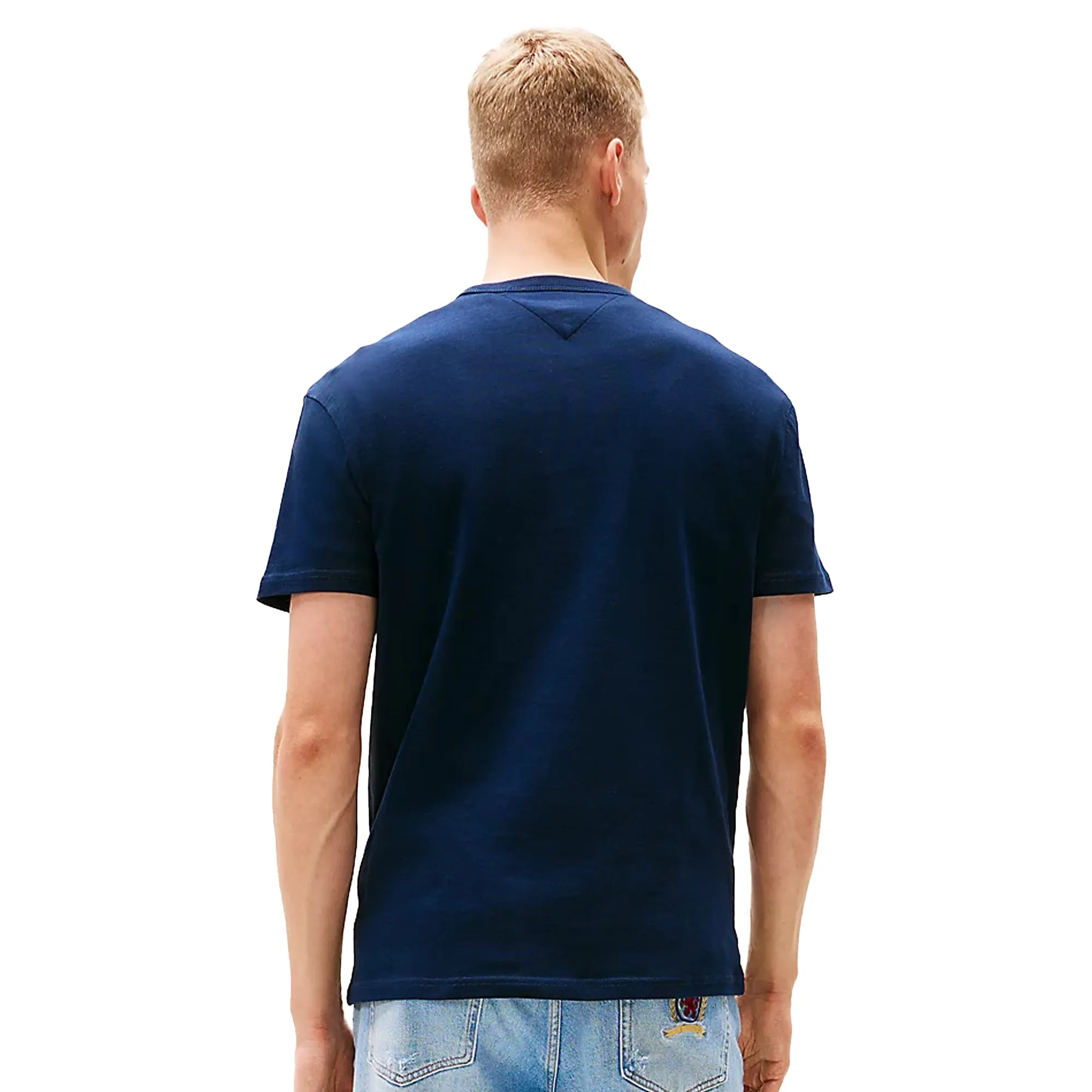 Tommy Jeans Reg Logo Badge T-Shirt Dark Night Navy