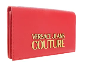 Versace Jeans Couture Red Signature Wallet on a Chain