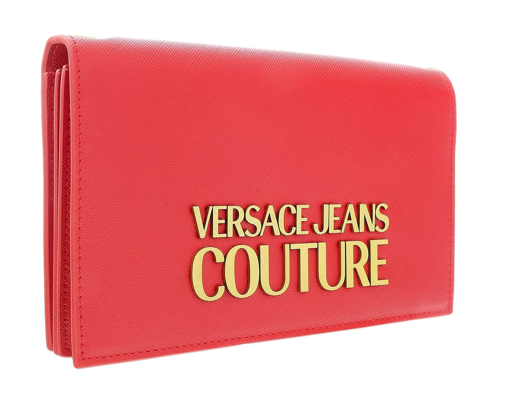 Versace Jeans Couture Red Signature Wallet on a Chain