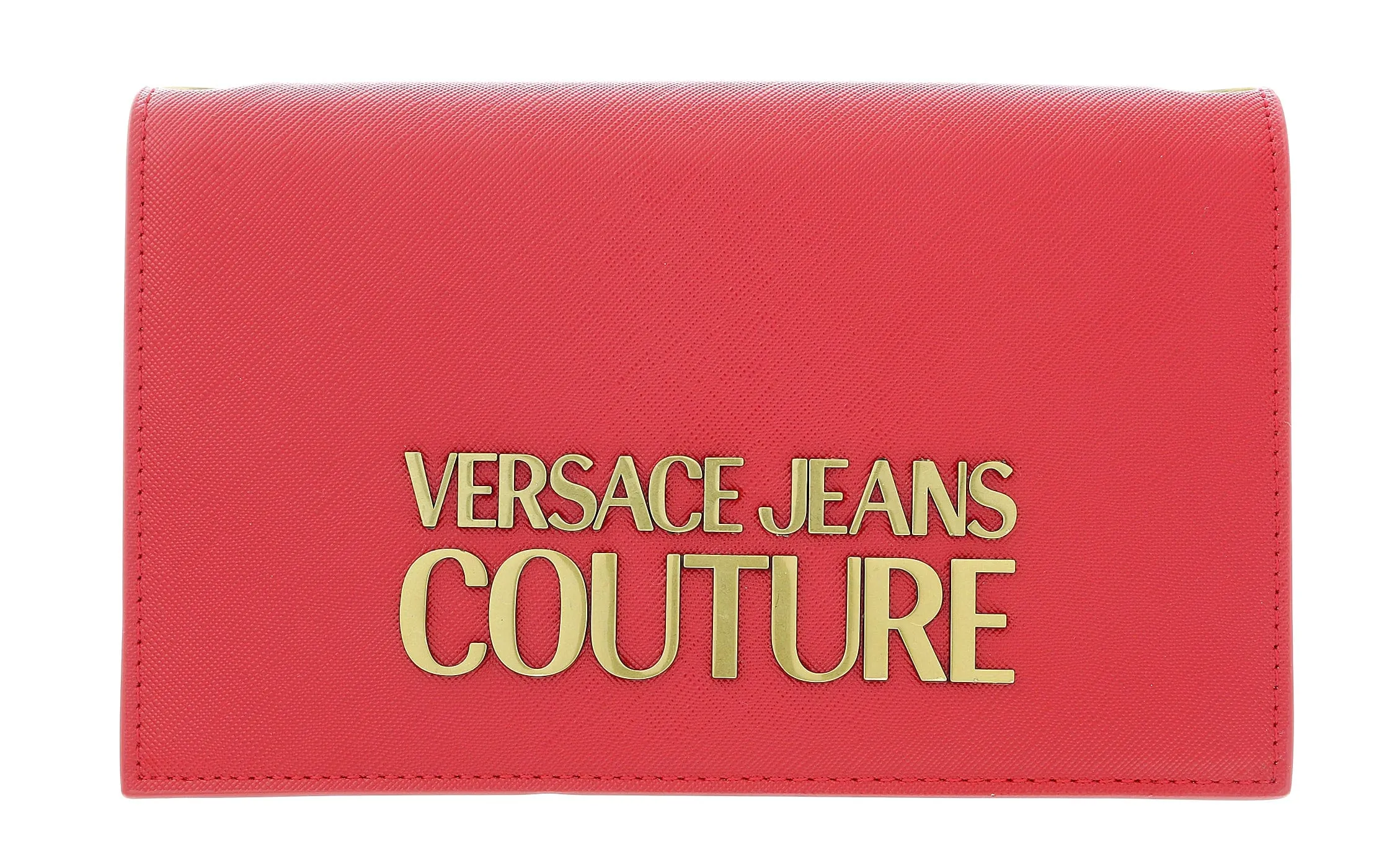 Versace Jeans Couture Red Signature Wallet on a Chain