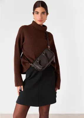 Whistles Flippy knitted Mini Skirt