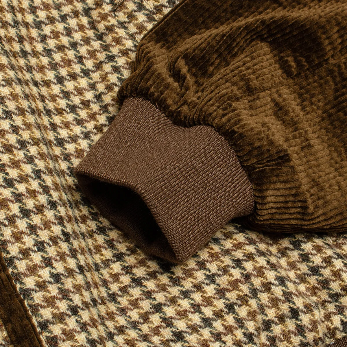 Wool Panel Corduroy Jacket