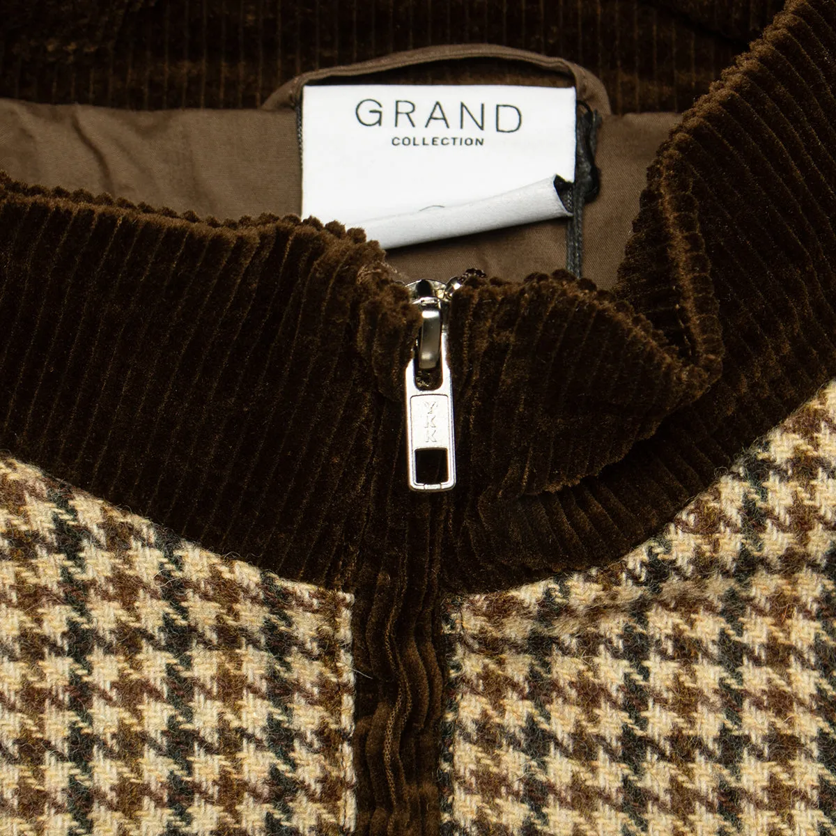 Wool Panel Corduroy Jacket