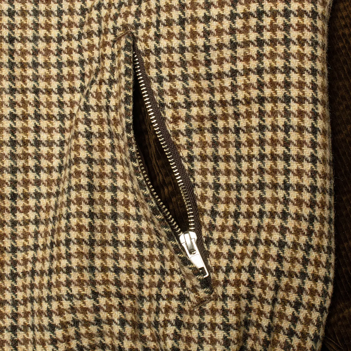 Wool Panel Corduroy Jacket