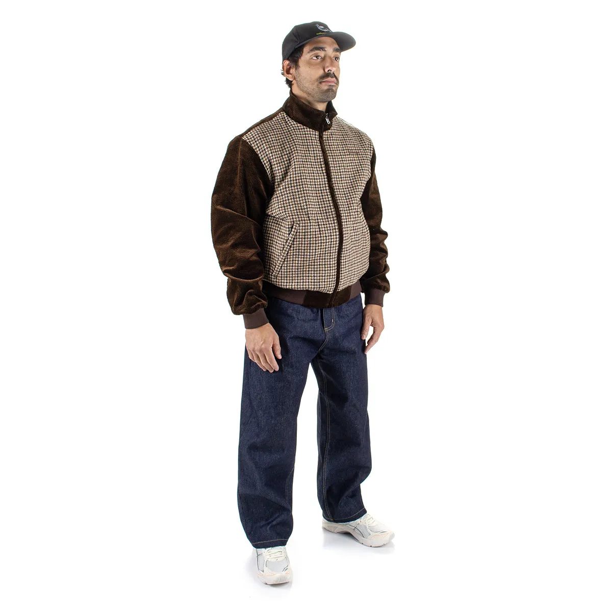 Wool Panel Corduroy Jacket