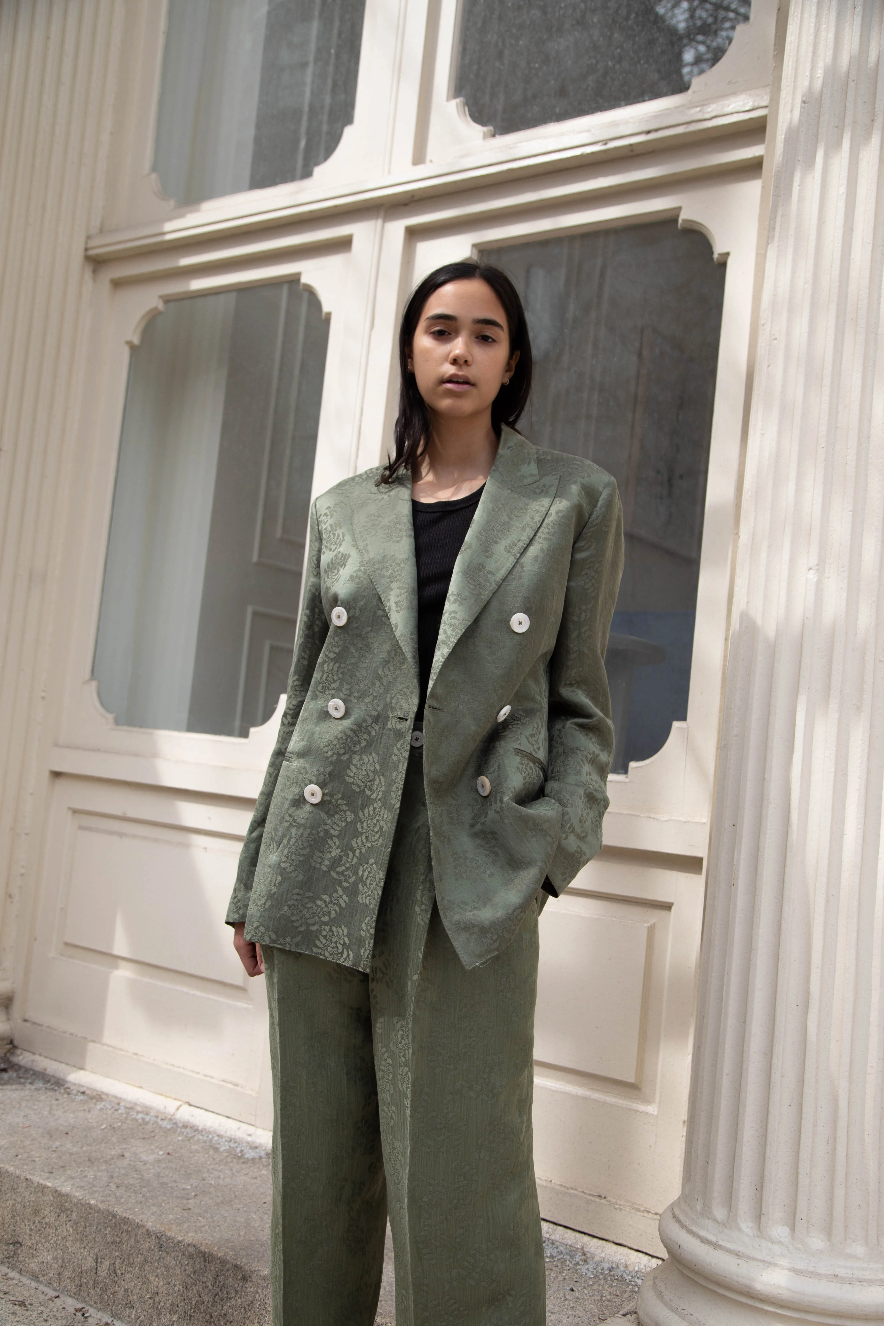 Zanini Double Breasted Blazer